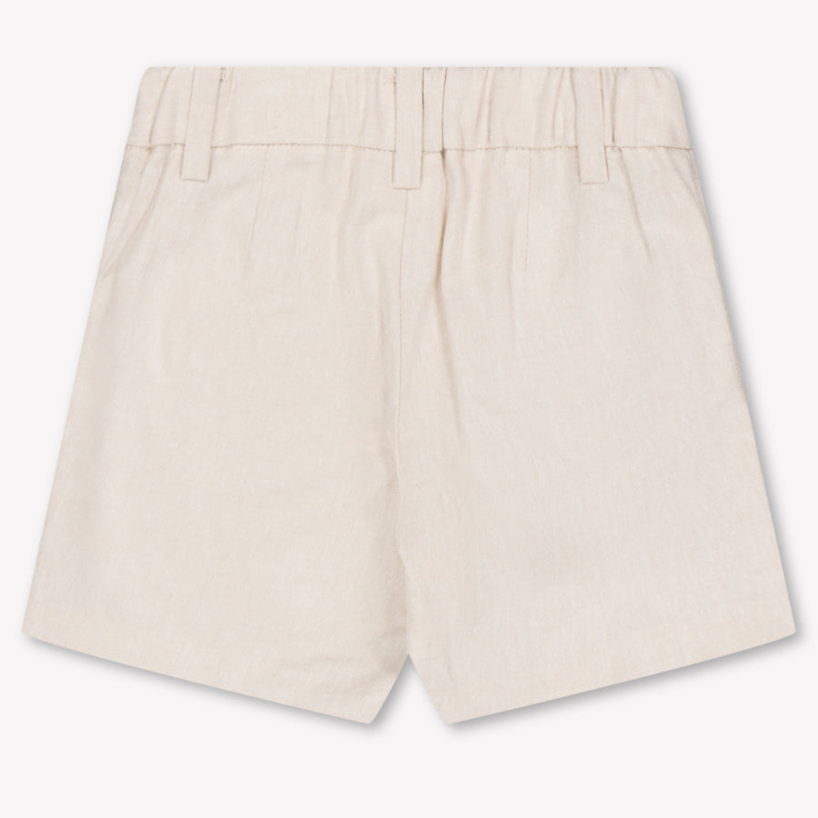 Mayoral Baby Jongens Shorts In Licht Beige