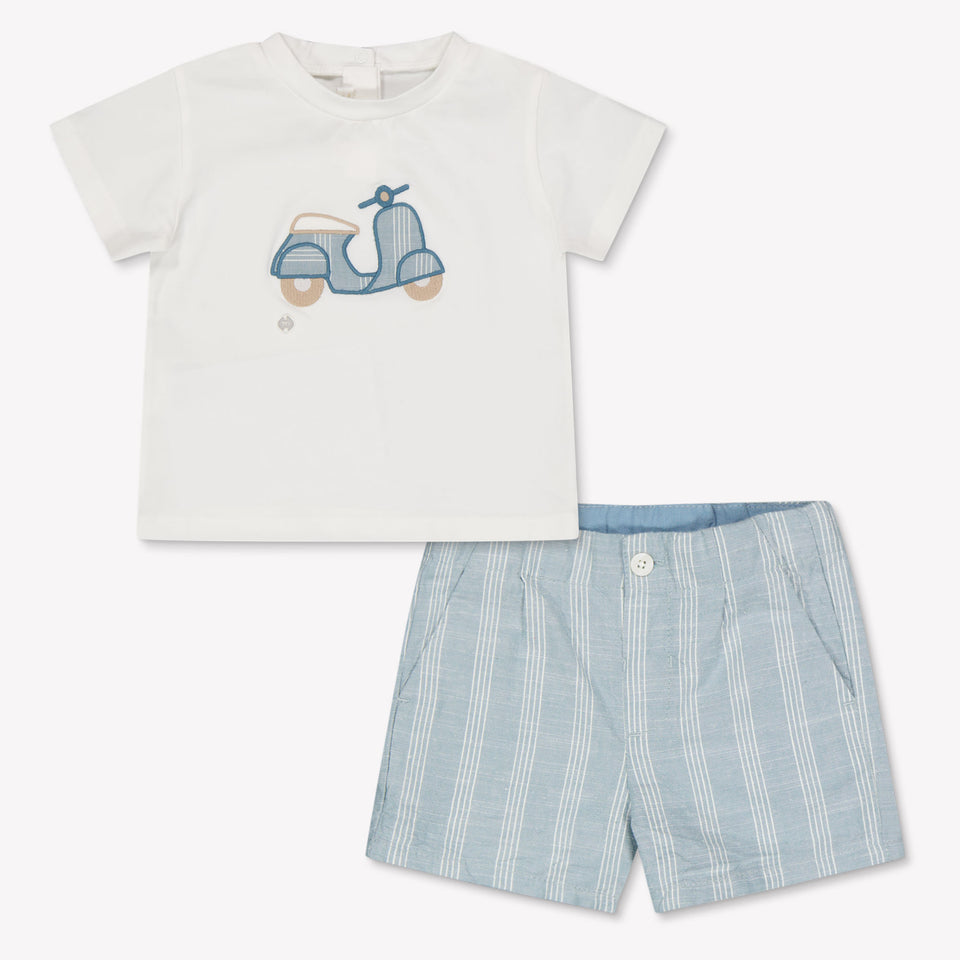 Mayoral Baby Jongens Setje In Licht Blauw