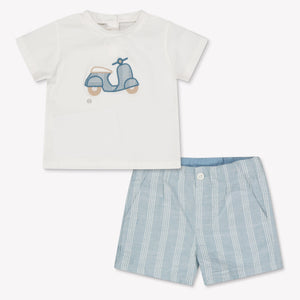Mayoral Baby Jongens Setje In Licht Blauw