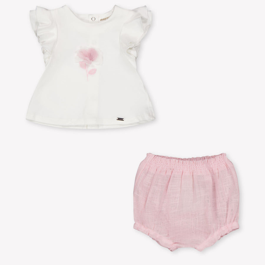 Mayoral Baby Meisjes Setje In Licht Roze