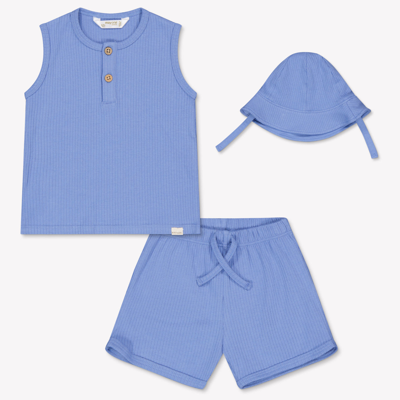 Mayoral Baby Jongens Setje In Licht Blauw