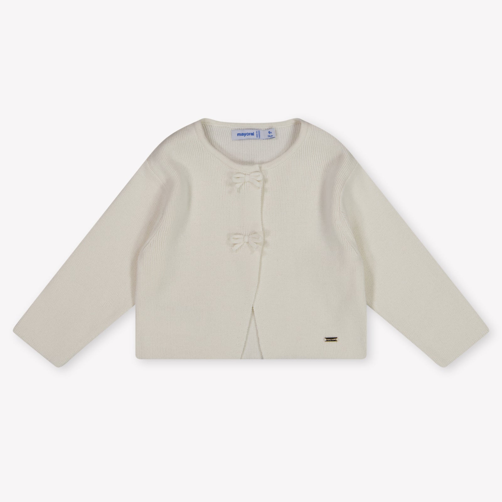 Mayoral Baby Meisjes Vest In Off White