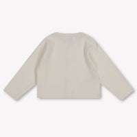 Mayoral Baby Meisjes Vest In Off White