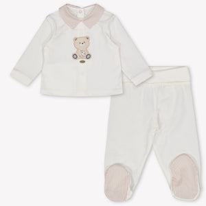 Mayoral Baby Jongens Boxpakje In Off White