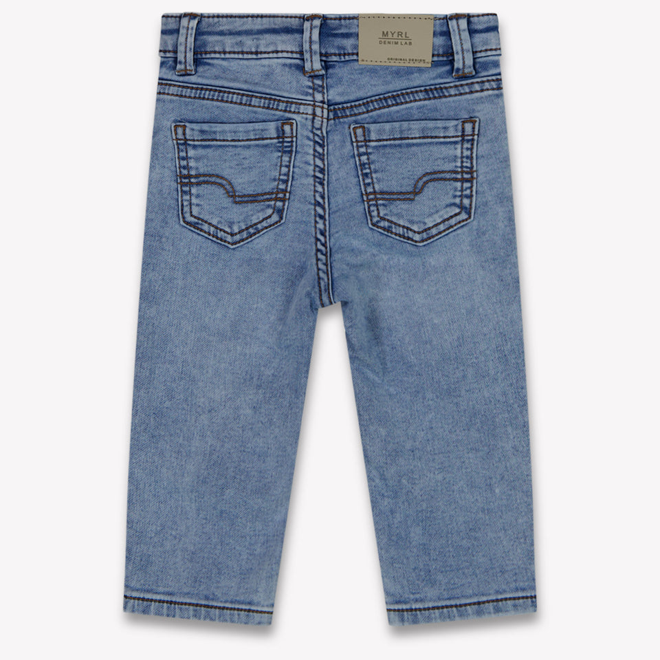 Mayoral Baby Jongens Jeans In Licht Blauw