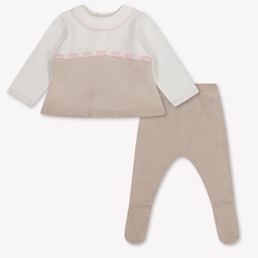 Mayoral Baby Meisjes Boxpakje In Beige