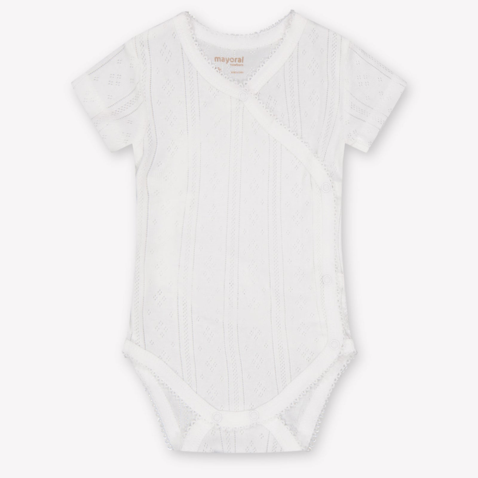 Mayoral Baby Meisjes Rompertje In Off White
