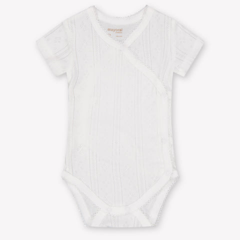 Mayoral Baby Meisjes Rompertje In Off White