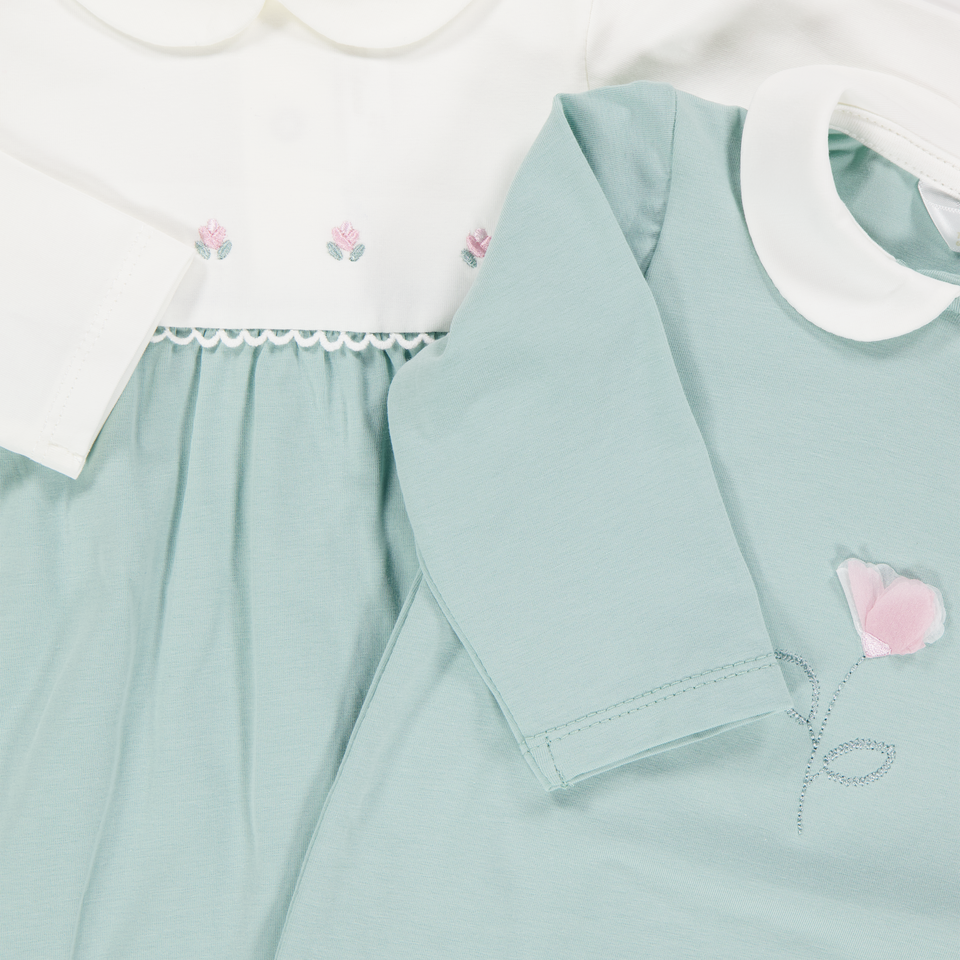 Mayoral Baby Meisjes Boxpakje In Licht Groen