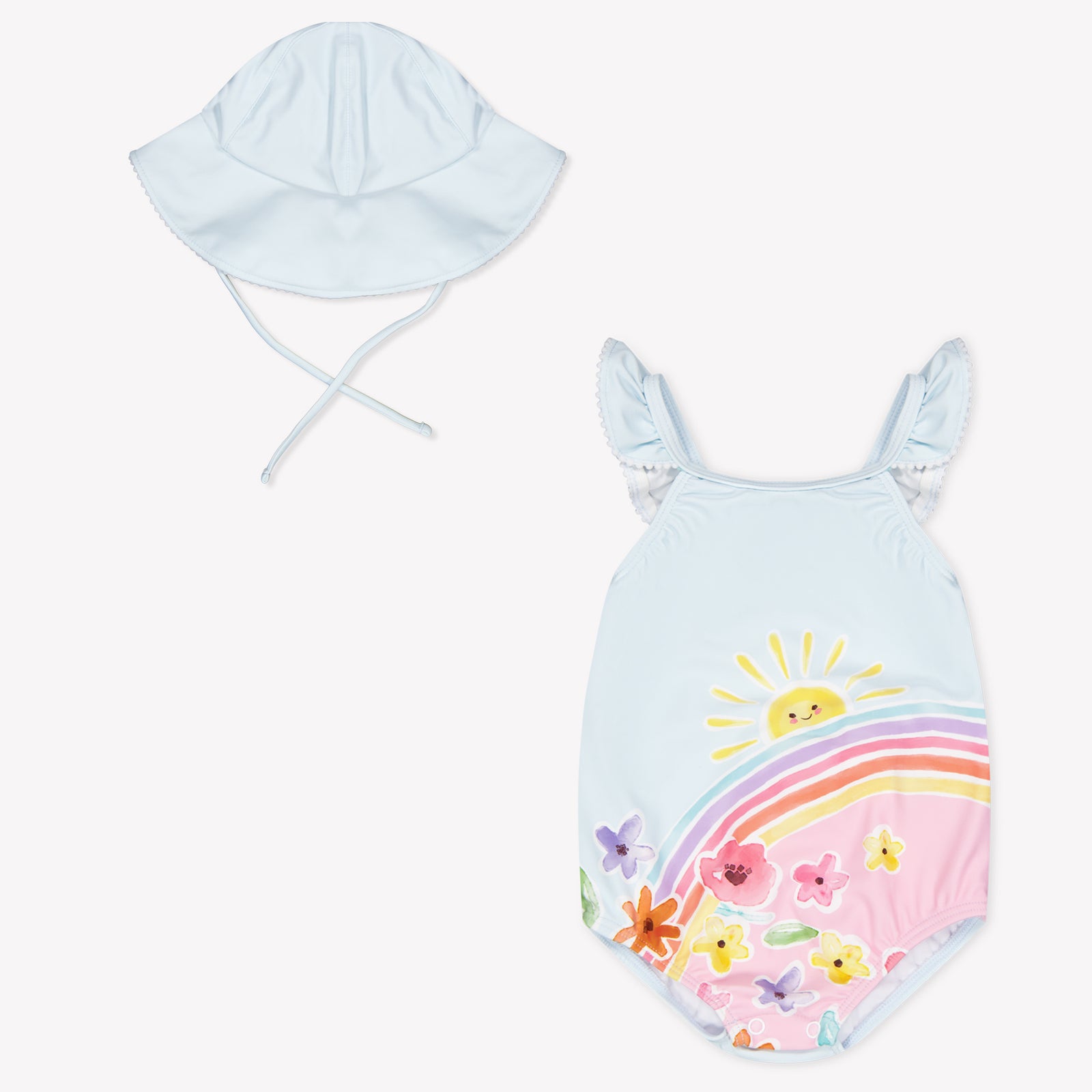 Mayoral Baby Meisjes Zwemkleding In Licht Blauw