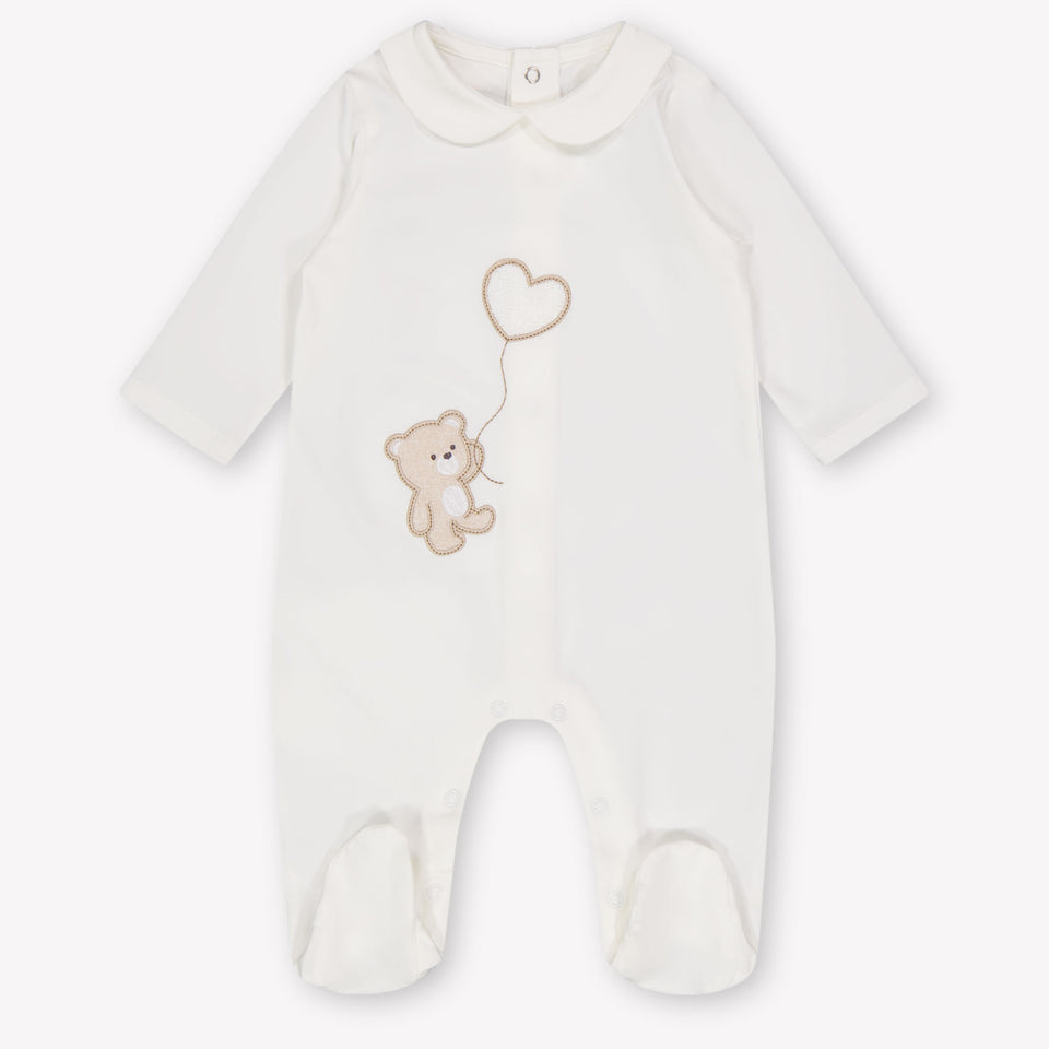 Mayoral Baby Meisjes Boxpakje In Off White