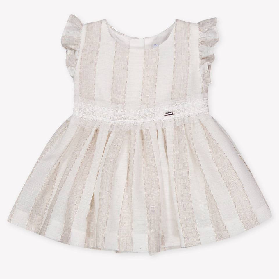Mayoral Baby Meisjes Jurk In Beige