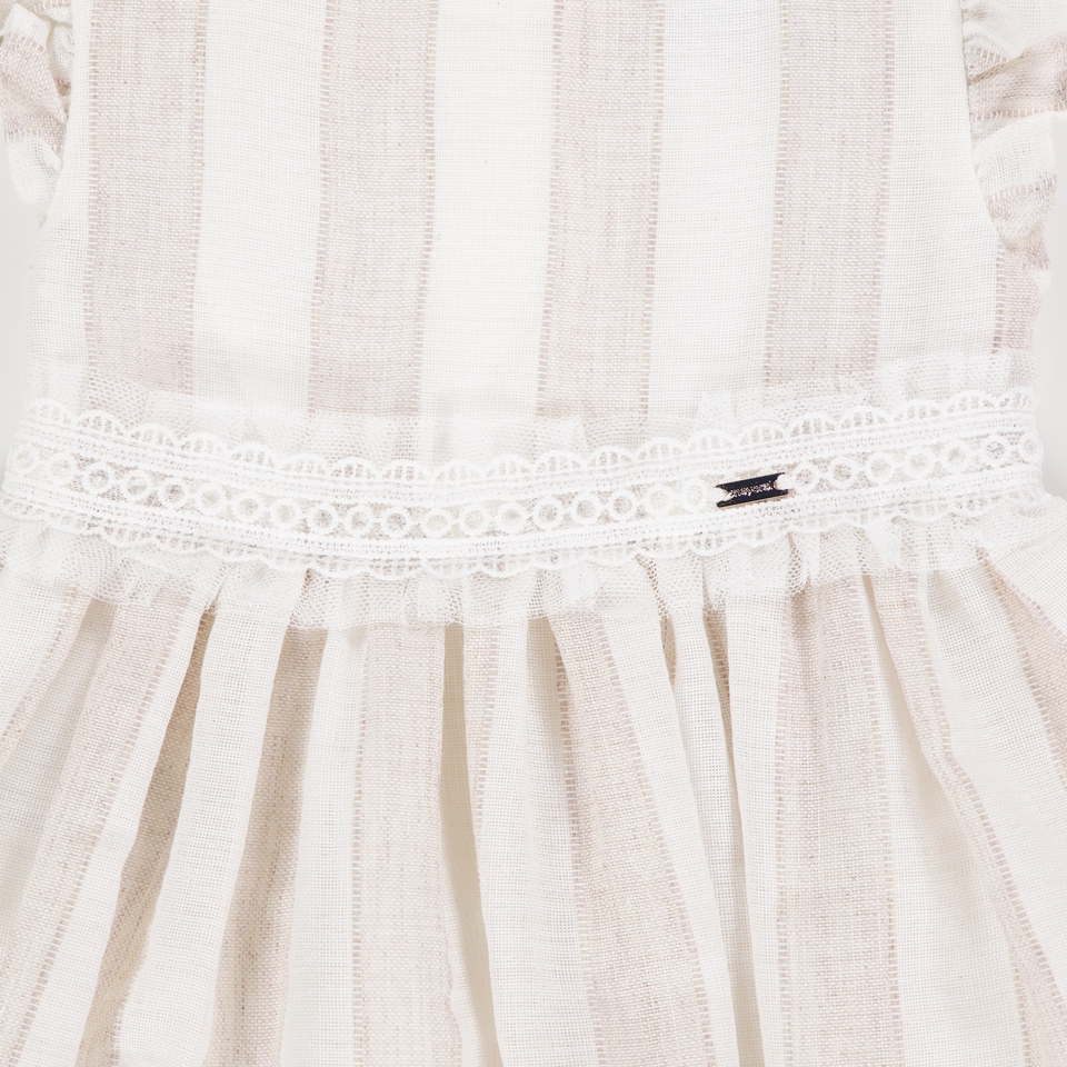 Mayoral Baby Meisjes Jurk In Beige