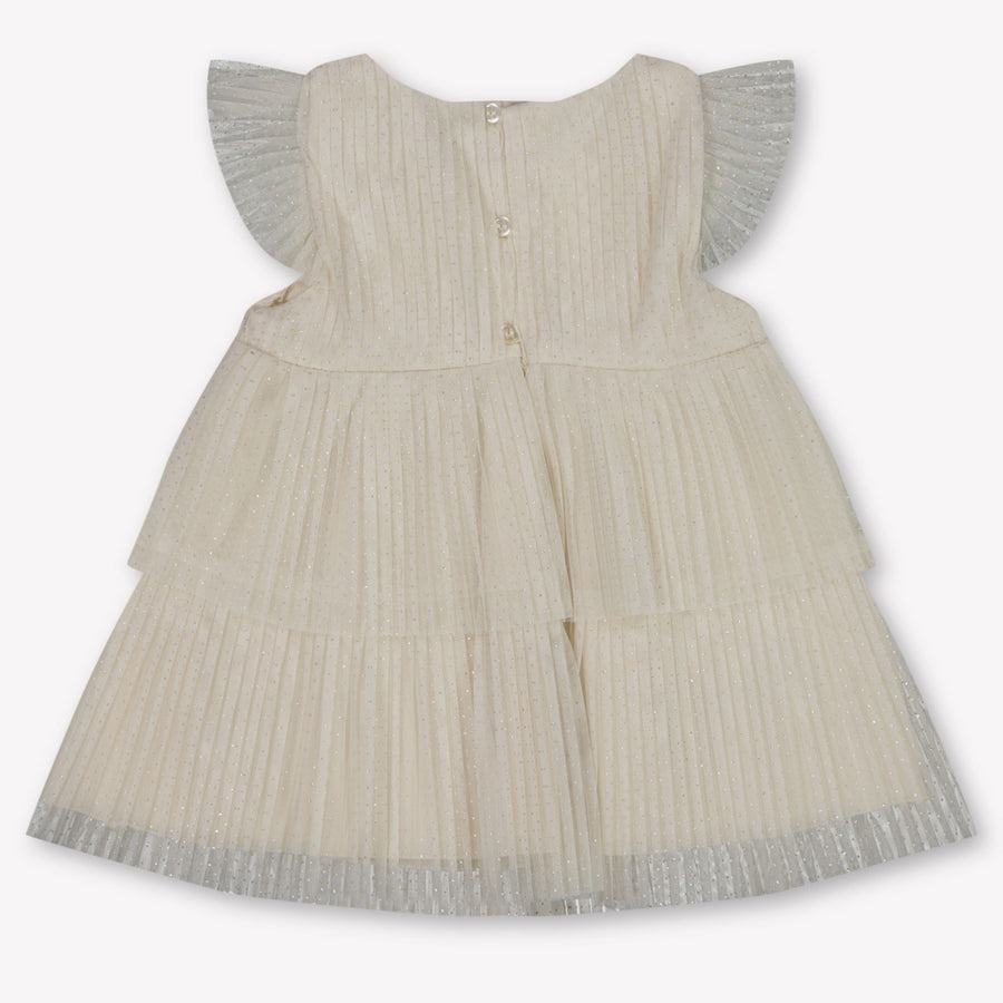 Mayoral Baby Meisjes Jurk In Licht Beige