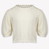 Mayoral Kinder Meisjes T-Shirt In Off White