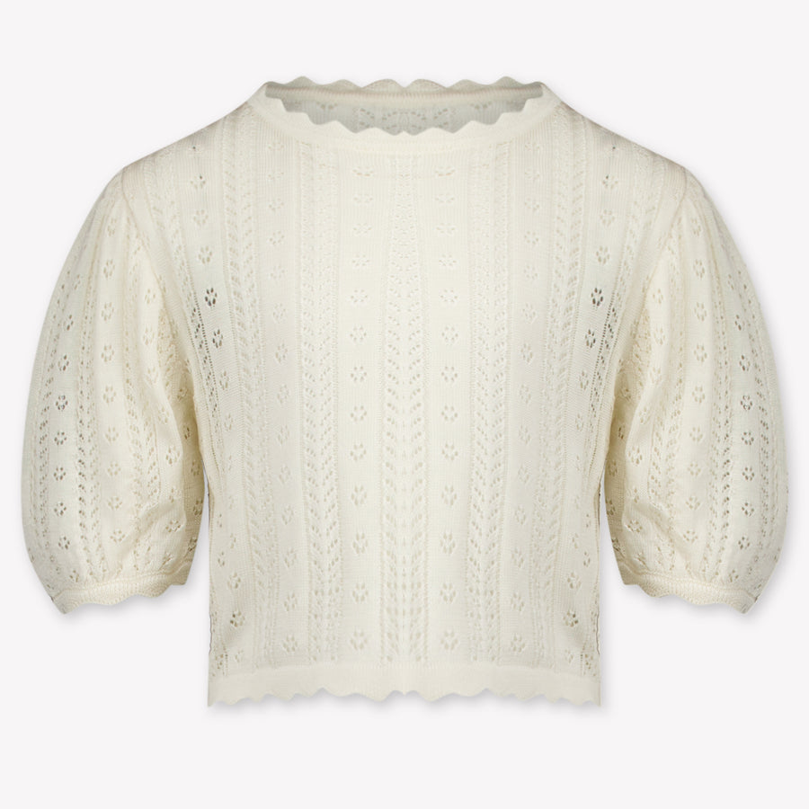 Mayoral Kinder Meisjes T-Shirt In Off White