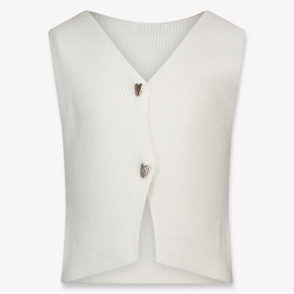 Mayoral Kinder Meisjes Vest In Off White