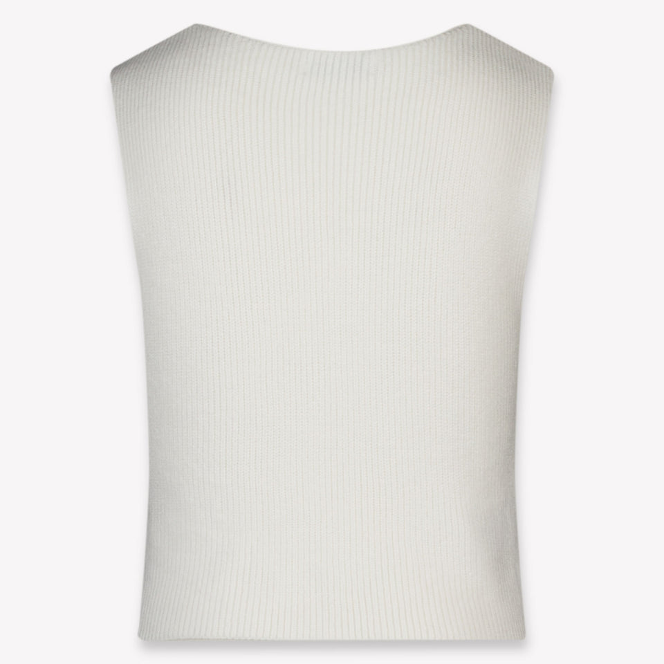 Mayoral Kinder Meisjes Vest In Off White