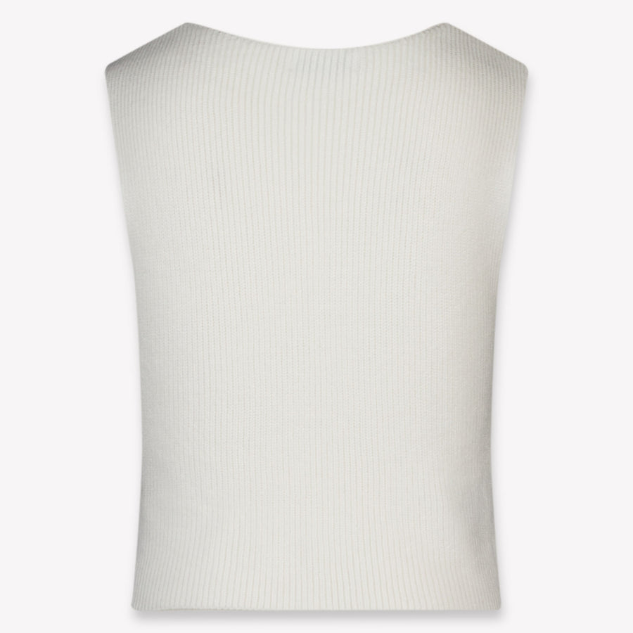 Mayoral Kinder Meisjes Vest In Off White
