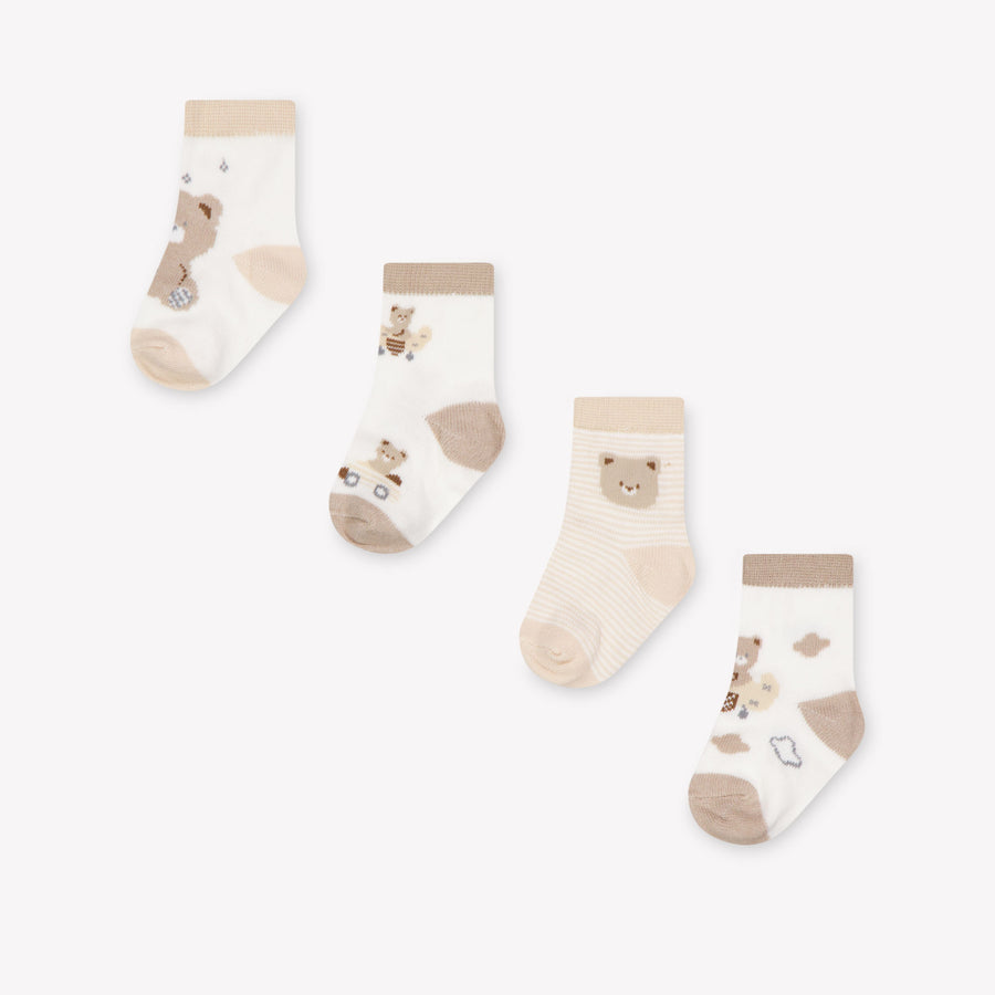 Mayoral Baby Jongens Sokjes In Beige