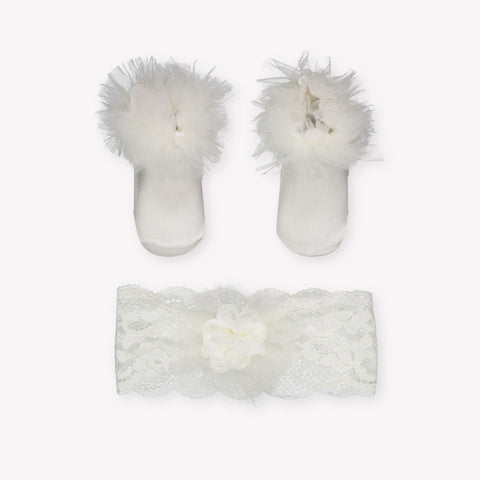 Mayoral Baby Meisjes Sokjes In Off White