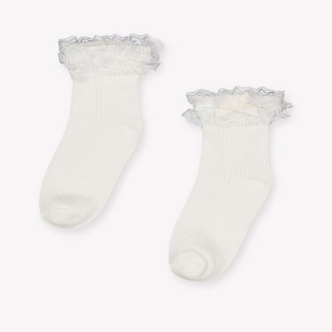 Mayoral Baby Meisjes Sokjes In Off White