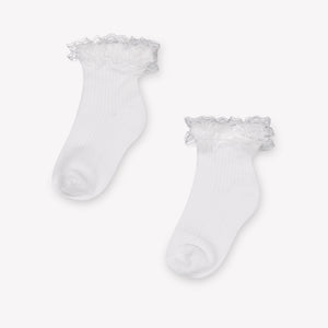 Mayoral Baby Meisjes Sokjes In Wit
