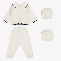 Martin Aranda Baby Girls Playsuit In OffWhite