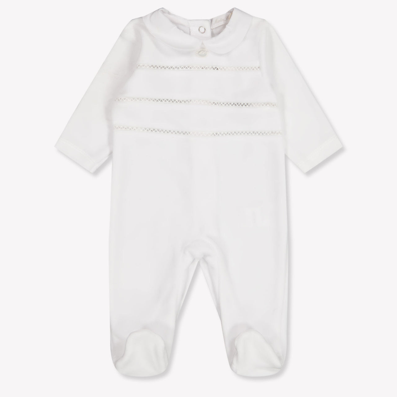 Martin Aranda Baby Unisex Playsuit In White