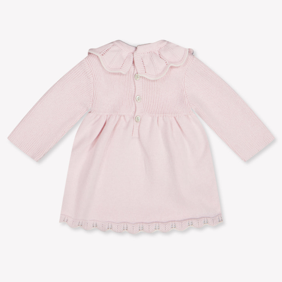 Martin Aranda Baby Meisjes Jurk In Licht Roze