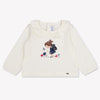 Mayoral Baby Meisjes T-Shirt In Off White