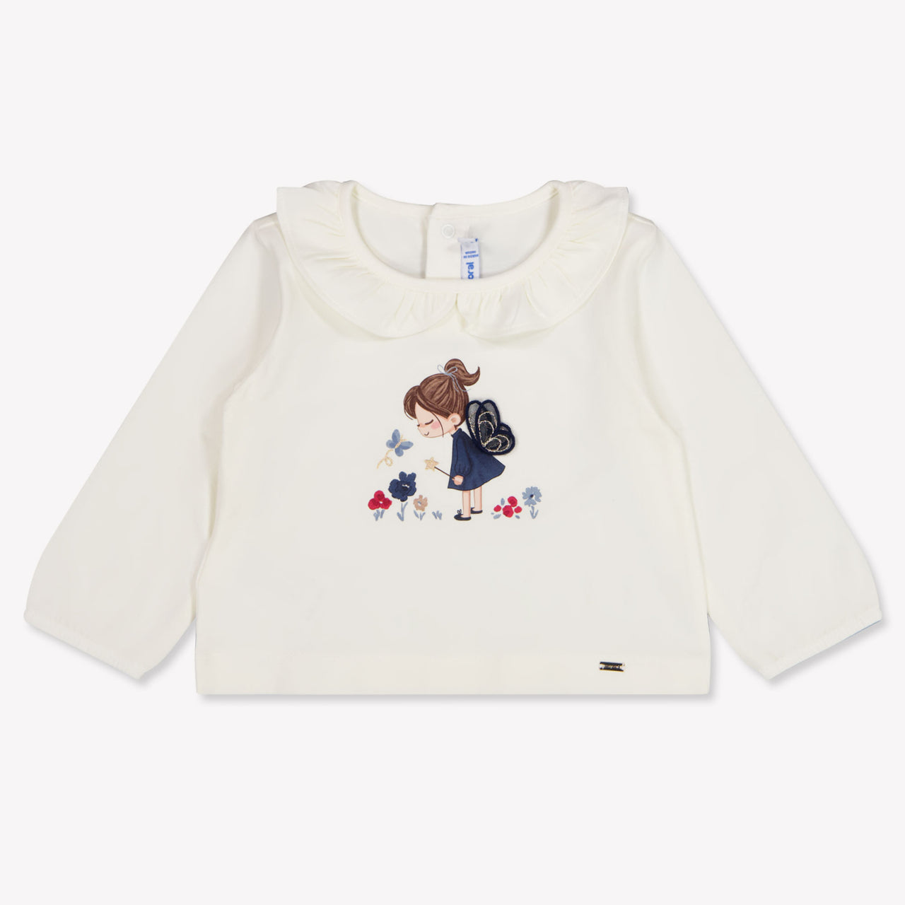 Mayoral Baby Meisjes T-Shirt In Off White