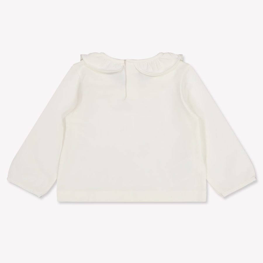 Mayoral Baby Meisjes T-Shirt In Off White