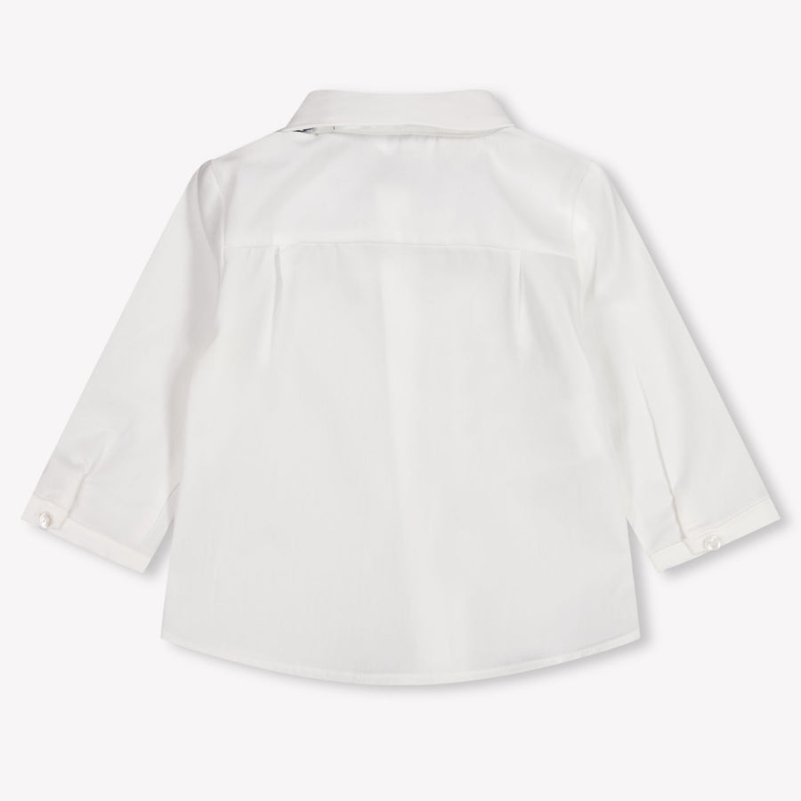 Mayoral Baby Jongens Blouse In Off White