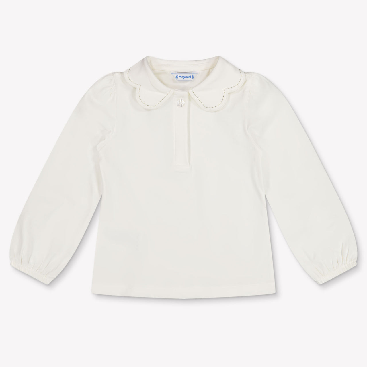 Mayoral Baby Meisjes Polo In Off White