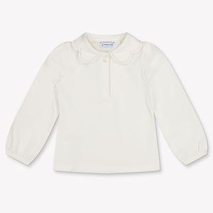Mayoral Baby Meisjes Polo In Off White