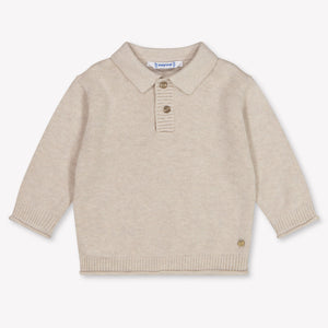 Mayoral Baby Jongens Trui In Licht Beige