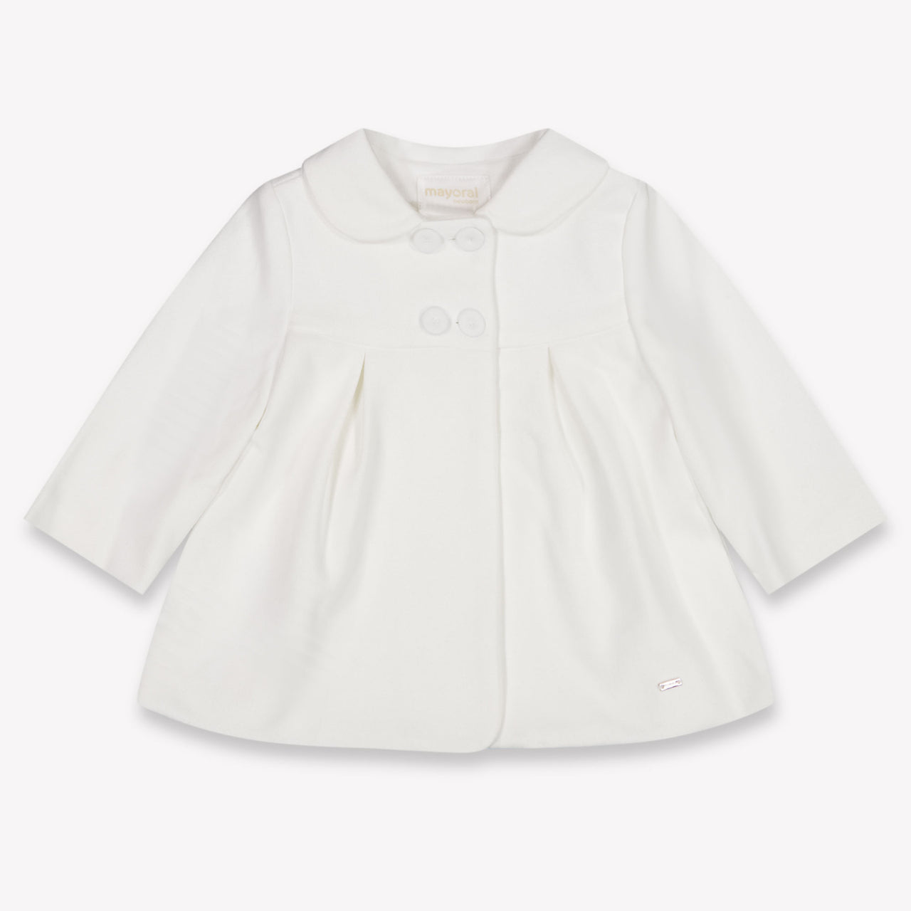 Mayoral Baby Meisjes Winterjas In Off White