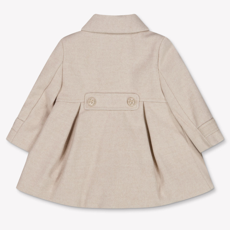 Mayoral Baby Meisjes Winterjas In Licht Beige