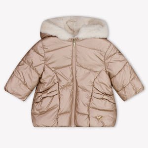 Mayoral Baby Meisjes Winterjas In Brons