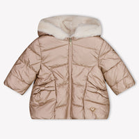 Mayoral Baby Meisjes Winterjas In Brons