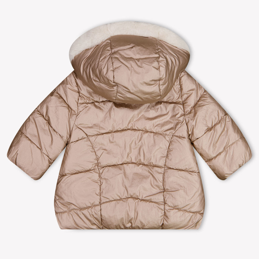 Mayoral Baby Meisjes Winterjas In Brons