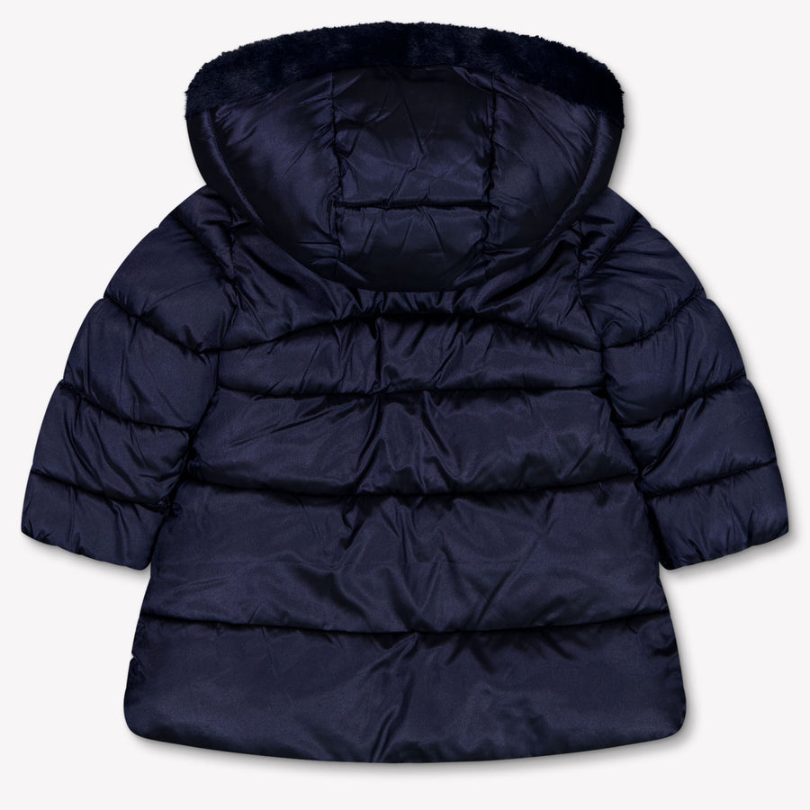 Mayoral Baby Meisjes Winterjas In Navy