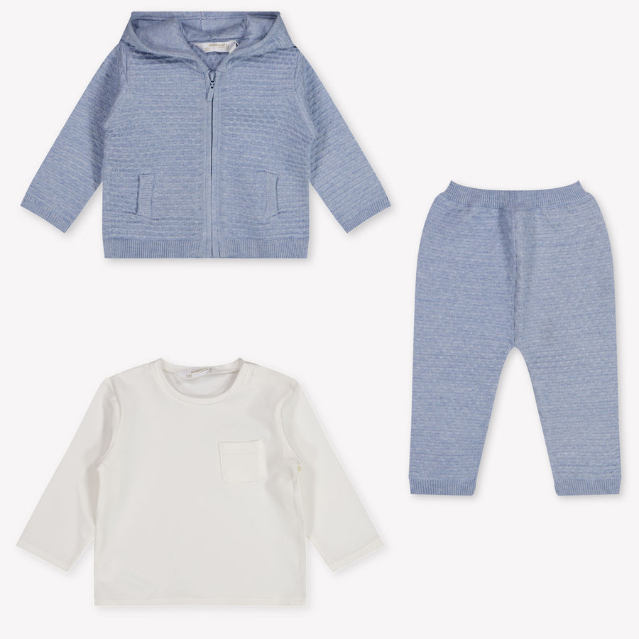 Mayoral Baby Jongens Setje In Licht Blauw