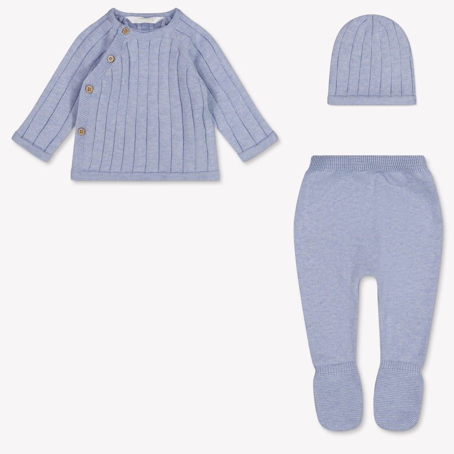 Mayoral Baby Unisex Setje In Licht Blauw