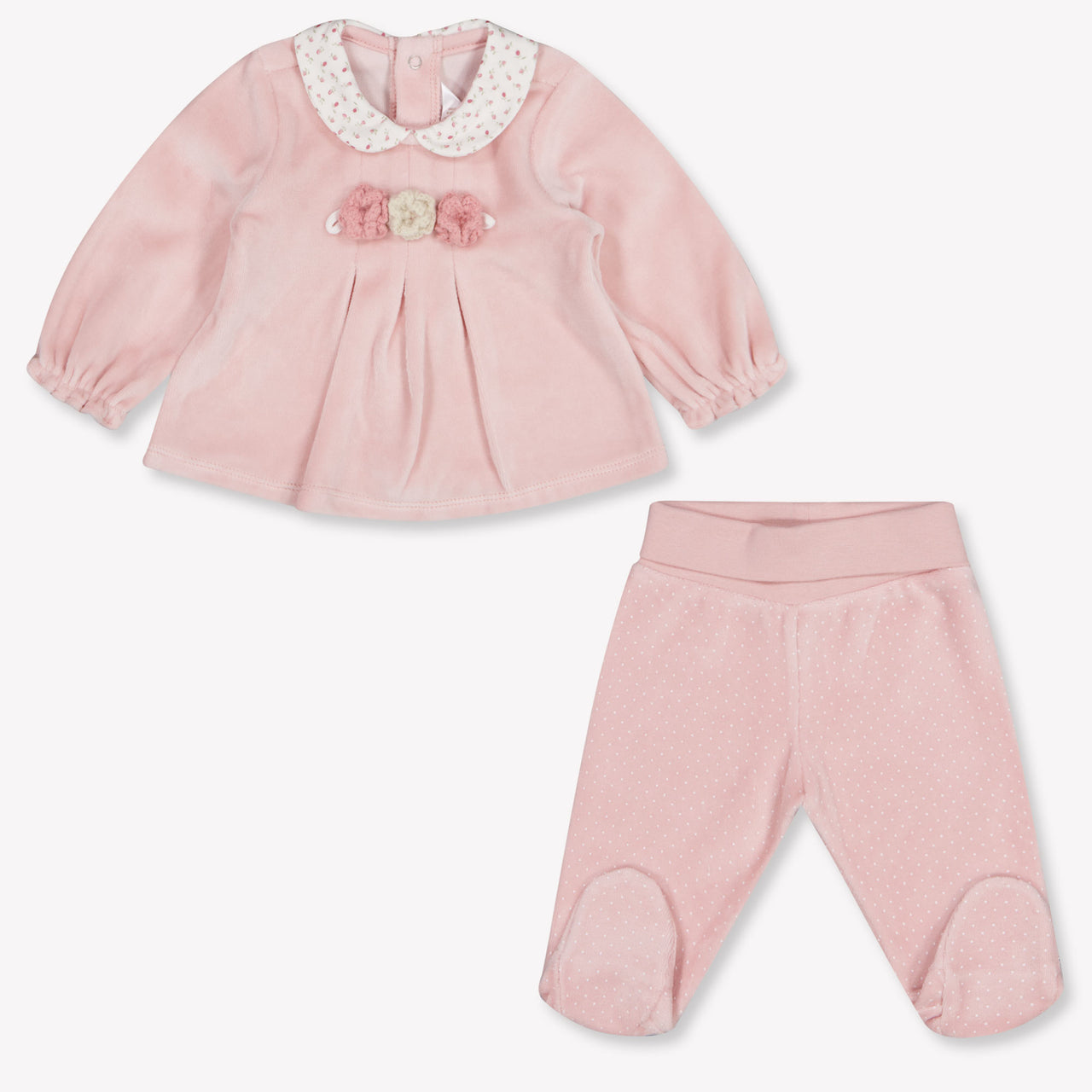 Mayoral Baby Girls Romper in Light Pink