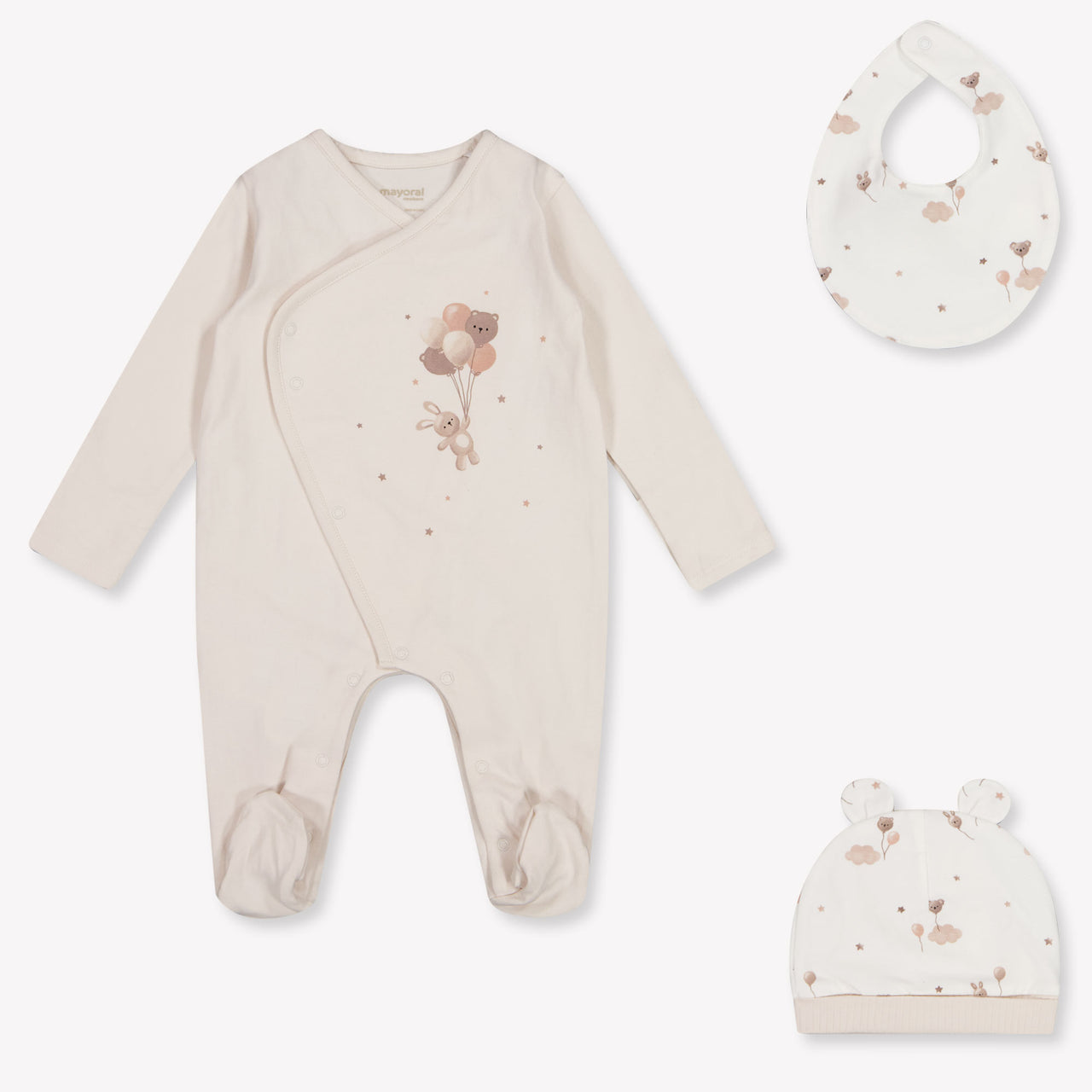 Mayoral Baby Meisjes Boxpakje In Licht Beige