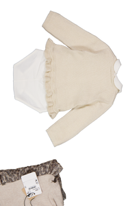 Mayoral Baby Meisjes Setje In Licht Beige