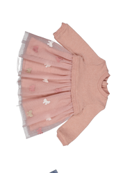 Mayoral Baby Meisjes Jurk In Licht Roze