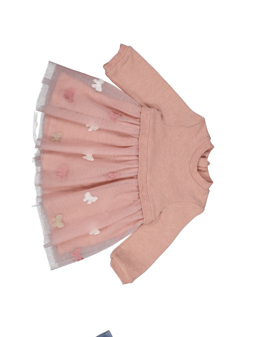 Mayoral Baby Meisjes Jurk In Licht Roze